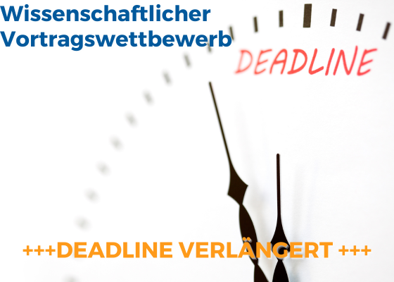 Wissenschaftlicher Vortragswettbewerb | +++DEADLINE VERLÄNGERT+++